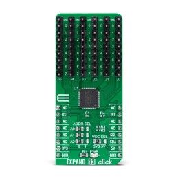1 Box of 1 - MikroElektronika Expand 13 Click Add On Board for PI4IOE5V96248 MikroBUS