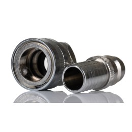 1 pcs - Nito Hose Connector, Straight Coupling Set, BSP 3/4in 3/4in ID, 25 bar