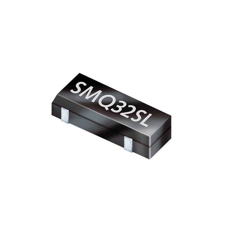 10 pcs : Q 0,032768-SMQ32SL-12,5-20-T1-LF - CRYSTAL 32.7680KHZ 12.5PF SMD