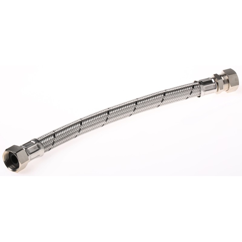 1 pcs - RS PRO Hose Assembly, Female BSP 1/2in to Female BSP 1/2in, 15 bar, 300mm Long