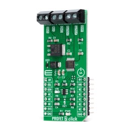 1 Box of 1 - MikroElektronika PROFET 2 Click - 3A Intelligent Power Switch for BTS70802EPAXUMA1 - for MikroBUS