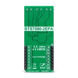1 Box of 1 - MikroElektronika PROFET 2 Click - 3A Intelligent Power Switch for BTS70802EPAXUMA1 - for MikroBUS
