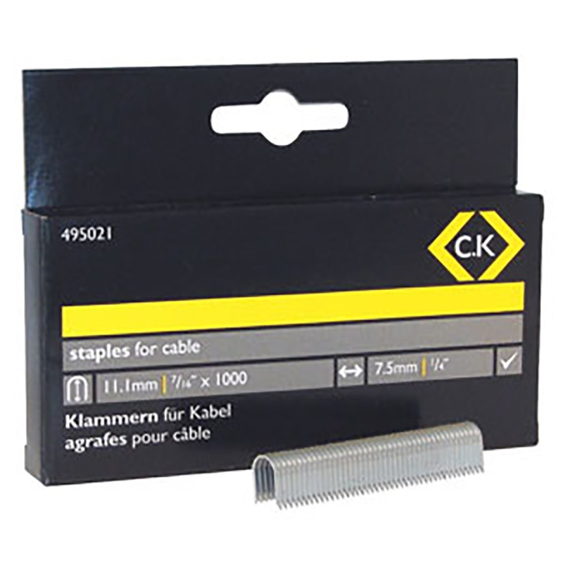 1 pcs - CK 7,5 x 10mm Staples