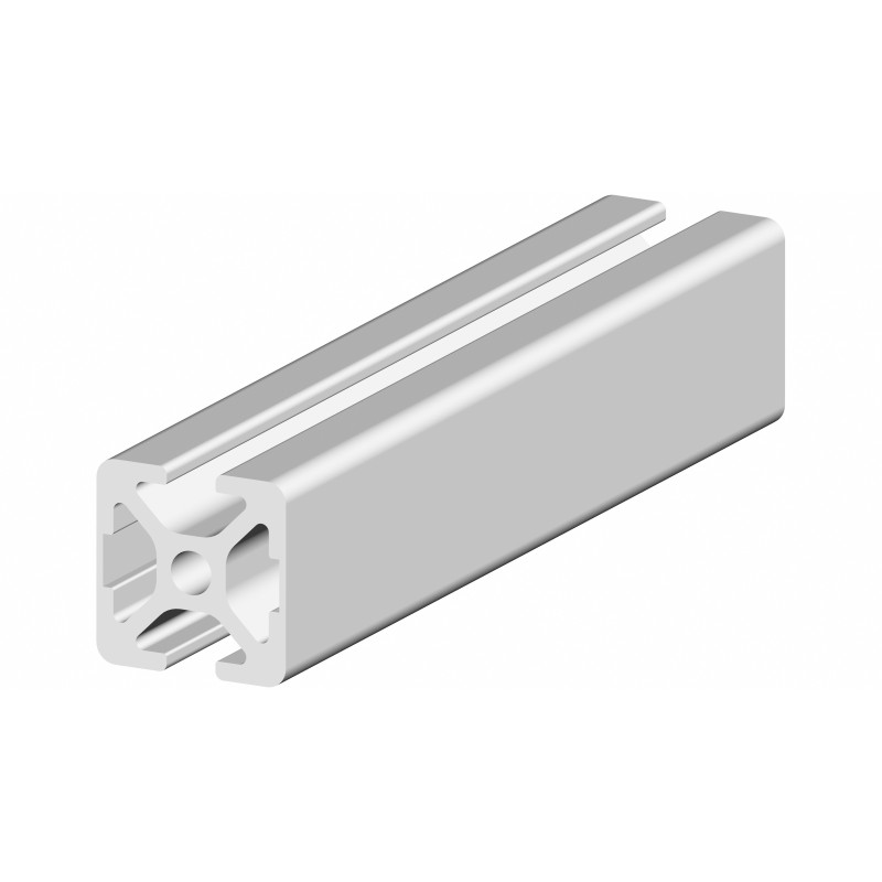 1 pcs - RS PRO Silver Aluminium, Anodized Profile Strut, 20 x 20 mm, 5mm Groove, 1m Length