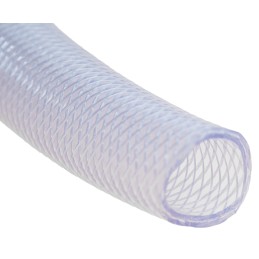 1 pcs - RS PRO Hose Pipe, PVC, 38mm ID, 48mm OD, Clear, 15m