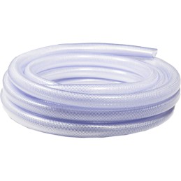 1 pcs - RS PRO Hose Pipe, PVC, 38mm ID, 48mm OD, Clear, 15m