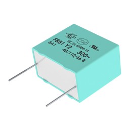 5 pcs - KEMET R46 Metallised Polypropylene Film Capacitor, 275V ac, ±20%, 470nF, Through Hole