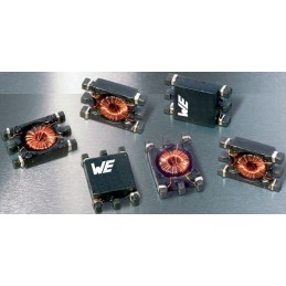 5 pcs - Wurth, WE-SL3 SMD Common Mode Line Filter with a Ferrite Core, 22 μH -30 - +50% Dual 700mA Idc