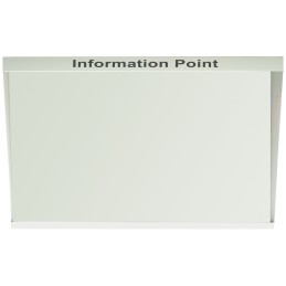 1 pcs - Bott Magnetic Metal Information Board, 1500mm Height, 950mm Width