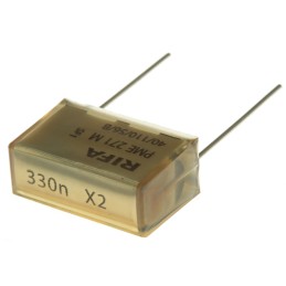 5 pcs - KEMET Paper Capacitor 330nF 275V ac ±10% Tolerance PME271M Through Hole +110°C