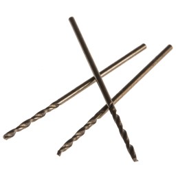 1 Box of 10 - RS PRO HSCo Twist Drill Bit, 1mm Diameter, 34 mm Overall