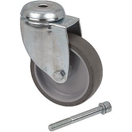 1 pcs - Tente Swivel Castor Wheel, 80kg Capacity, 100mm Wheel