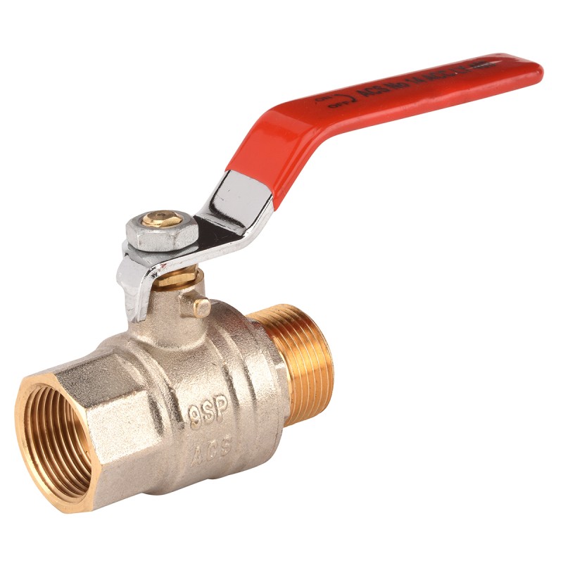 1 pcs - Sferaco Brass Full Bore, 2 Way, Ball Valve, BSPP 1/2in, 40bar Operating Pressure