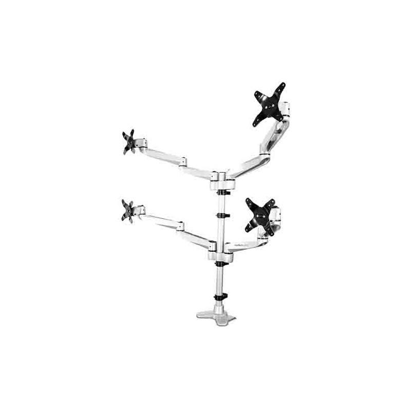 1 pcs - StarTech.com Desk Mounting Monitor Arm for 4 x Screen, 27in Screen Size