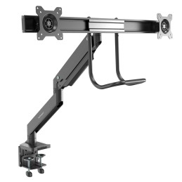 1 pcs - StarTech.com Desk Mounting Monitor Arm for 2 x Screen, 32in Screen Size