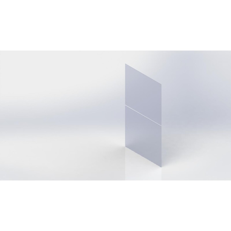 1 pcs - Bosch Rexroth Transparent Protective Screen Panel, 1000mm Height, 1000mm Width