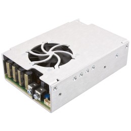 1 pcs - XP Power Switching Power Supply, FCM400PS24, 24V dc, 16.6A, 400W, 1 Output, 80 - 275V ac Input Voltage