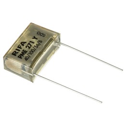 5 pcs - KEMET PME271 Paper Capacitor, 250V ac, ±20%, 47nF, Through Hole