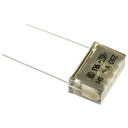 5 pcs - KEMET PME271 Paper Capacitor, 250V ac, ±20%, 47nF, Through Hole