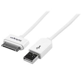 1 pcs - StarTech.com USB 2.0 Cable, Male USB A to Male Apple Dock Cable, 1m