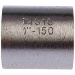 1 pcs - RS PRO Stainless Steel Pipe Fitting Socket, Female G 1in x Female G 1in