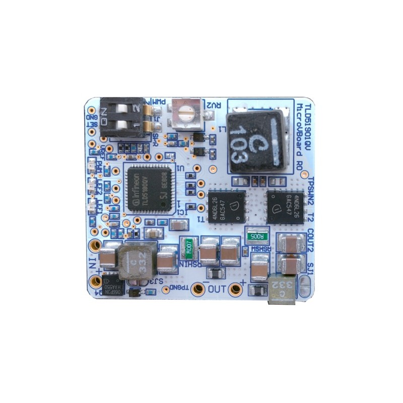 1 pcs - Infineon TLD5190 VOLT DEMO Buck-Boost Controller for H-Bridge TLD5542-1 Controller, LITIX Power Flex TLD5190 for