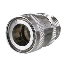 1 pcs - Nito Hose Connector, Straight Threaded Coupling, BSP 3/4in 3/4in ID