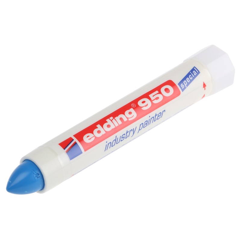 1 pcs - Edding Broad Tip Blue Marker Pen