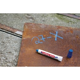 1 pcs - Edding Broad Tip Blue Marker Pen