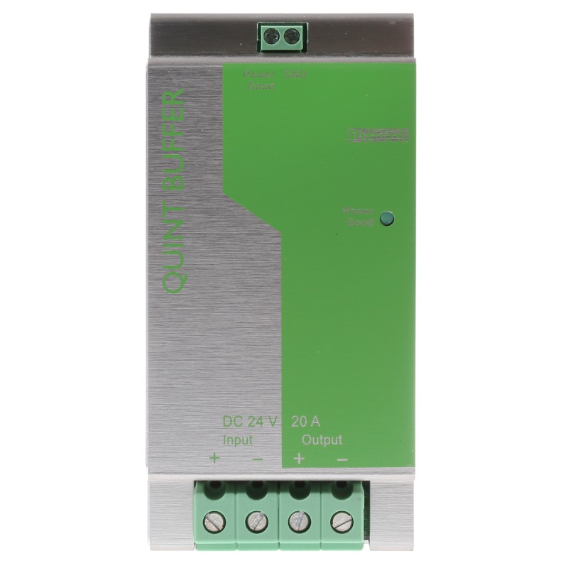1 pcs - Phoenix Contact 24V dc Input DIN Rail Uninterruptible Power Supply (480W), QUINT-BUFFER