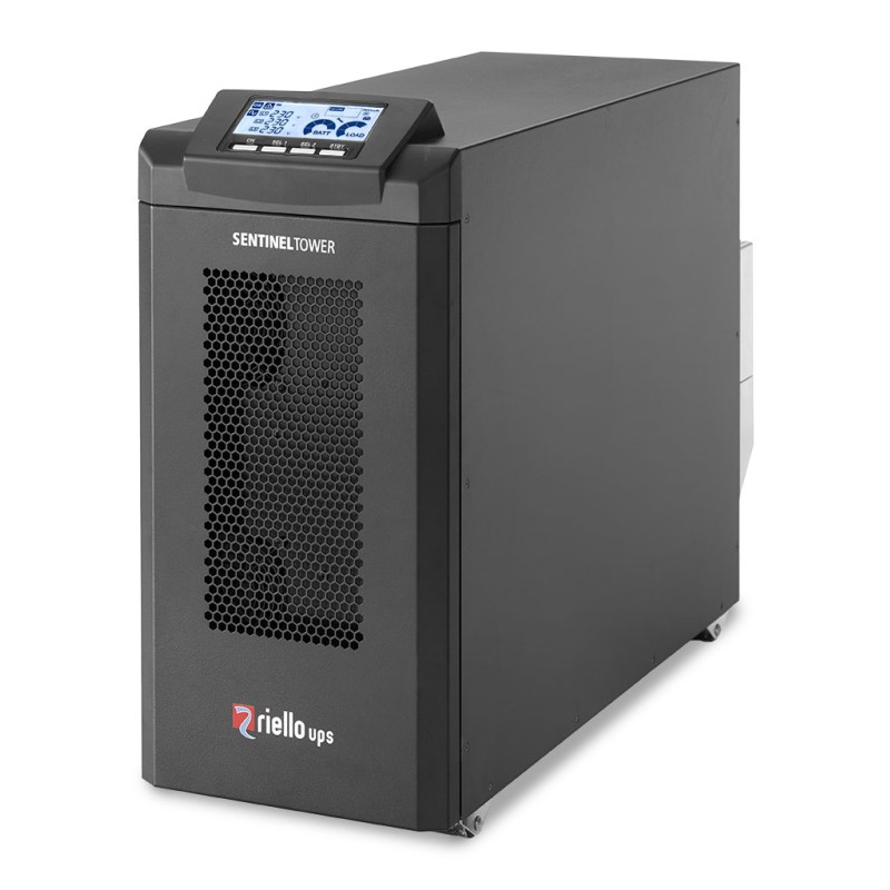 1 pcs - Riello 220 - 415V Input Stand Alone Uninterruptible Power Supply, 8000VA (8kW), Sentinel Tower