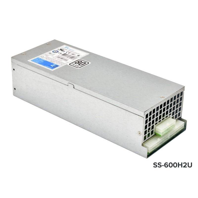 1 pcs - Seasonic 600W PC Power Supply, 90 - 264V ac Input, 3.3 V dc, 5 V dc, ±12 V dc Output