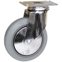 1 pcs - Guitel Hervieu Swivel Castor Wheel, 80kg Capacity, 100mm Wheel