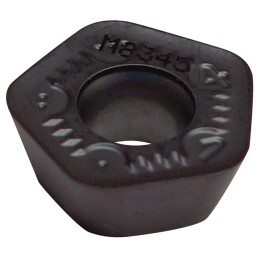 1 Box of 10 - Pramet Pentagon Milling Insert 9mm Side Length, 5.5mm Bore Diameter