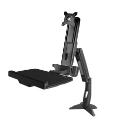 1 pcs - StarTech.com Desk Mounting Monitor Arm for 1 x Screen, 24in Screen Size