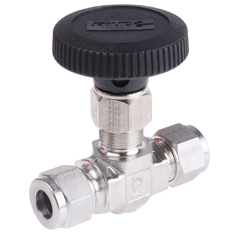 1 pcs - Parker Stainless Steel Needle Valve 10 mm