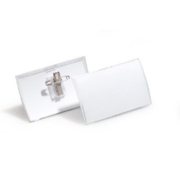 1 pcs - Durable Black Metal Badge Reel With Magnet Lock