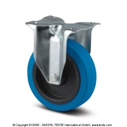 1 pcs - Tente Fixed Castor Wheel, 250kg Capacity, 125mm Wheel