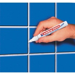 1 pcs - Edding Fine, Medium Tip White Marker Pen