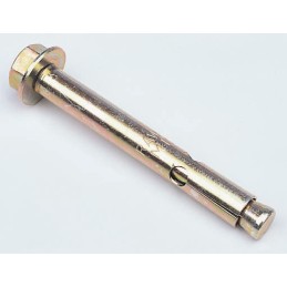 10 pcs - RawlPlug Steel Masonry Anchor M8 x 50mm, 10mm Fixing Hole