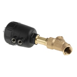 1 pcs - Burkert Angle type Pneumatic Actuated Valve, G 3/4in, 16 bar