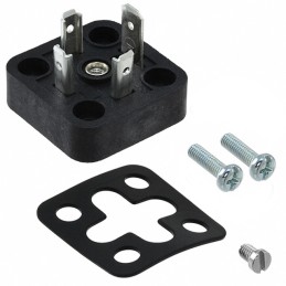 10 pcs : 1210120099 - STD. BASE 3 POLE+EARTH FLAT