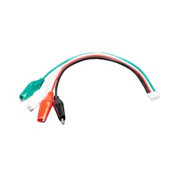 10 pcs : 4029 - Cable Assembly Rectangular 04 pos (STEMMA) to Alligator Clips (4) 0.63' (190.5mm)