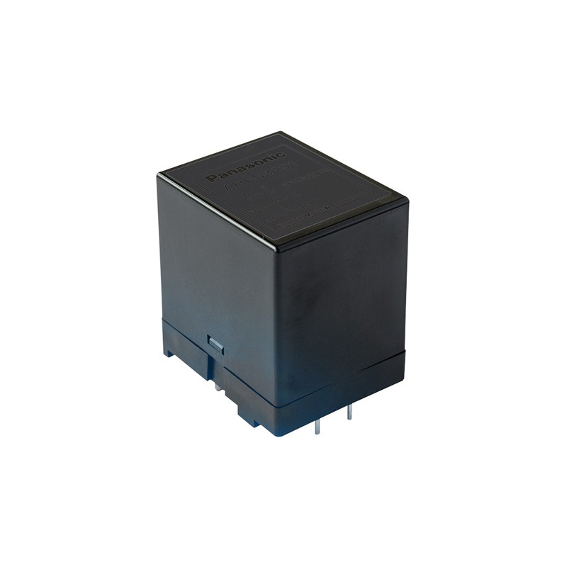 1 pcs - Panasonic PCB Mount Power Relay, 12V dc Coil, 35A Switching Current, DPST