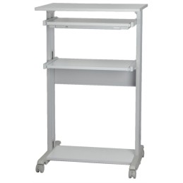 1 pcs - RS PRO Standing Computer Desk, 1100mm x 680mm x 540mm