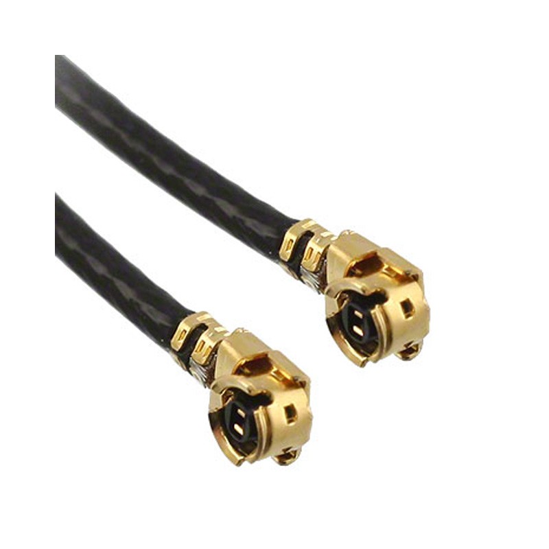 10 pcs : 415-0087-050 - Cable Assembly Coaxial U.FL (UMCC) to U.FL (UMCC) 1.32mm OD Coaxial Cable 1.969' (50.00mm)