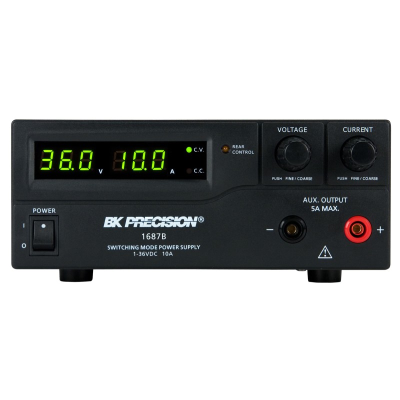 1 pcs - BK Precision 1687B Series Digital Bench Power Supply, 36V, 10A, 1-Output, 360W
