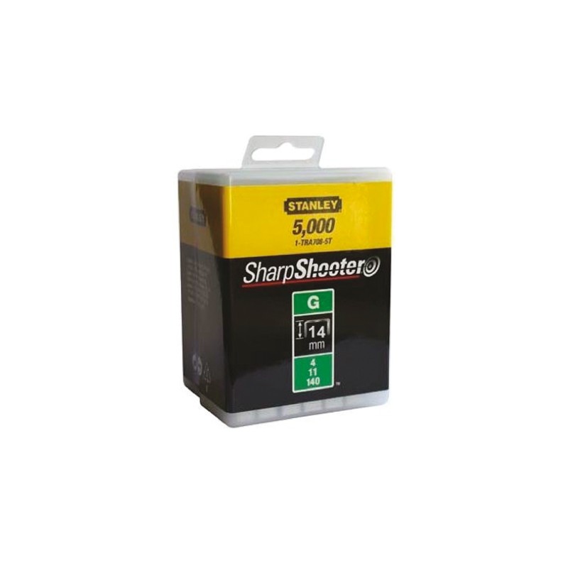 1 pcs - Stanley 14mm Staples 5000 Per pack
