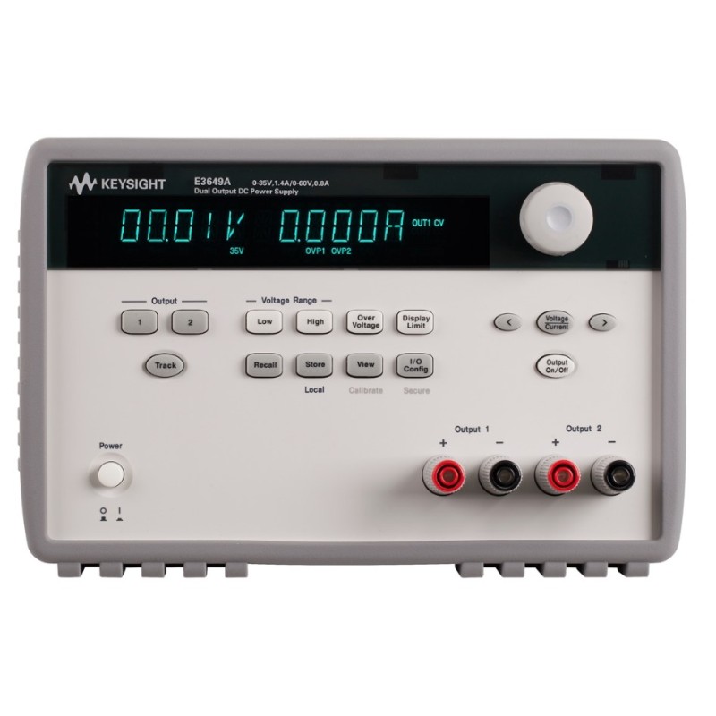 1 pcs - Keysight Technologies E364XA Series Digital Bench Power Supply, 0 - 35V, 1.4 A, 800mA, 2-Output, 49W