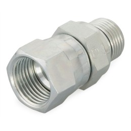 1 pcs - Parker Hydraulic Male Stud NPTF 3/8 male to UNF 9/16-18 Female, 6-6F642EDMXS